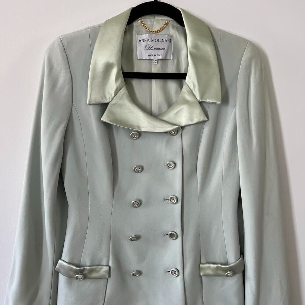 VINTAGE ANNA MOLINARI FOR BLUMARINE TWO PIECE SET